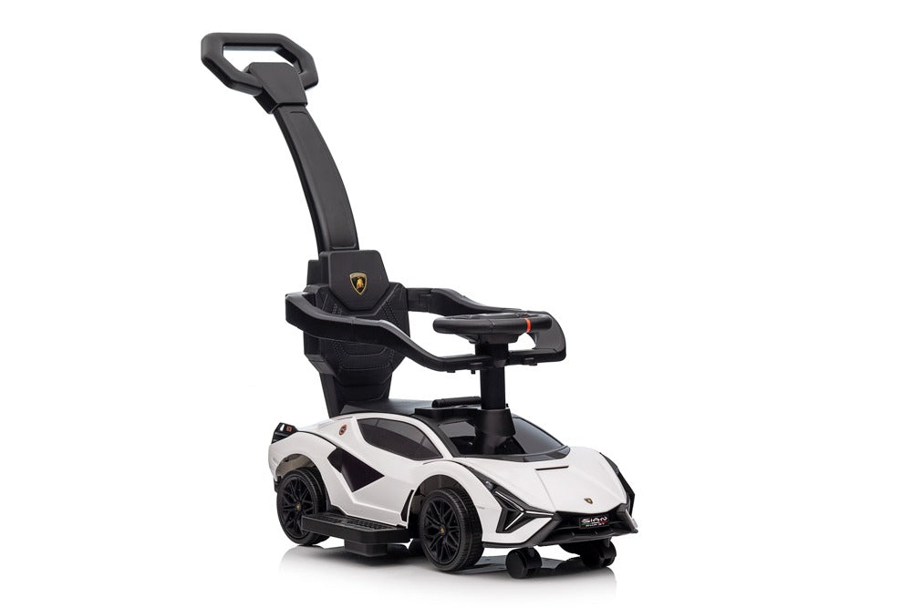Lamborghini Sian | Duw-/loopauto in één | Wit |