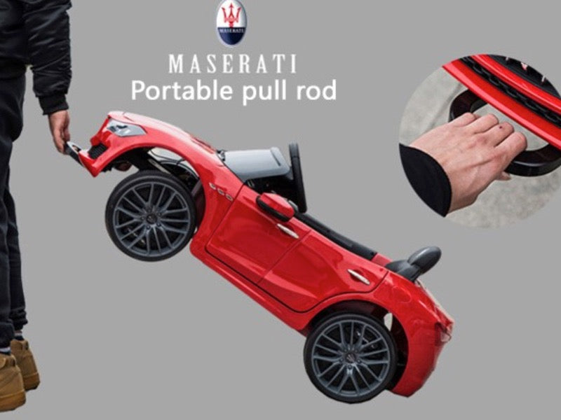 Maserati Ghibli | Elektrische kinderauto | 12V | Wit |