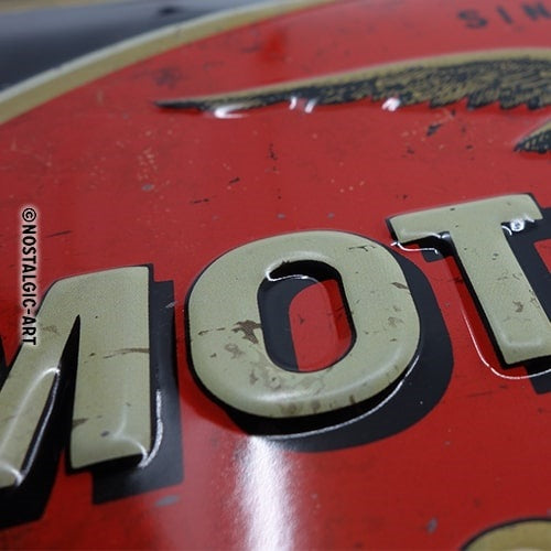 Metalen wandbord | Moto Guzzi logo | 20x30cm |