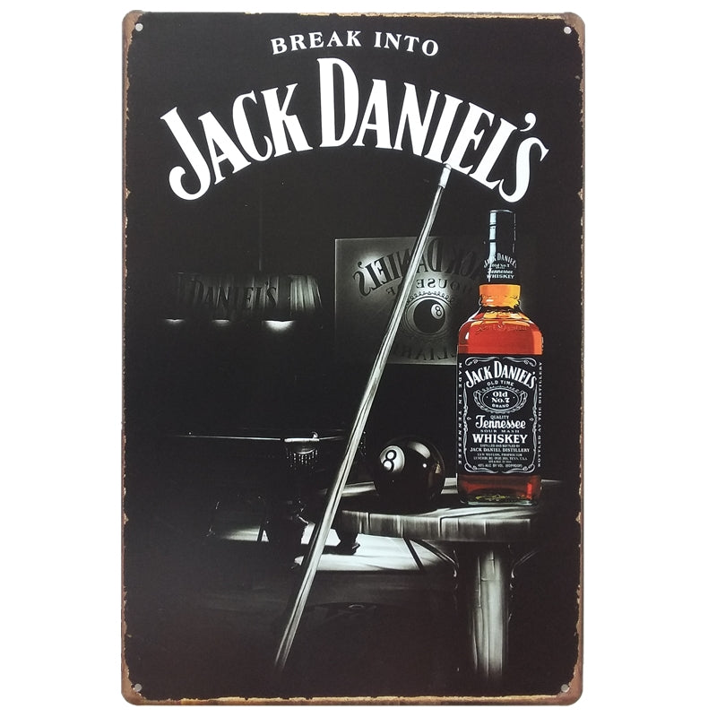 Metalen wandbord | Jack Daniels | Poolen |