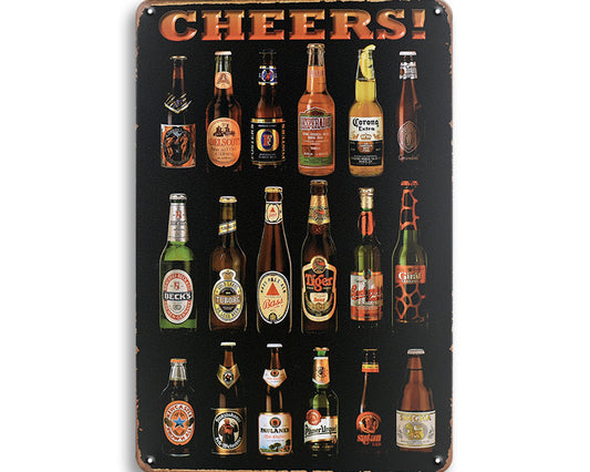 Metalen wandbord | Cheers! #2 |