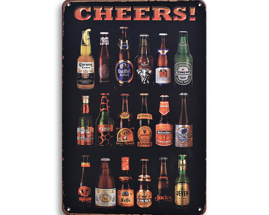 Metalen wandbord | Cheers! #3 |