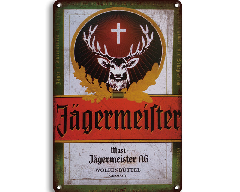 Metalen wandbord | Jägermeister |