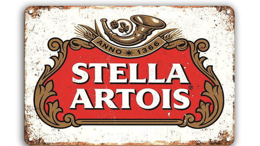 Metalen wandbord | Stella Artois | Anno 1366 |