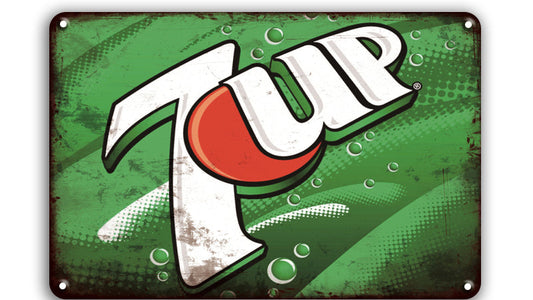 Metalen wandbord | 7UP |