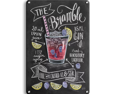 Metalen wandbord | The Bramble |