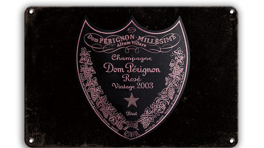 Metalen wandbord | Dom Pérignon | Champagne |