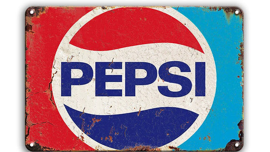 Metalen wandbord | Pepsi |