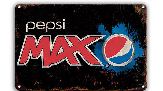 Metalen wandbord | Pepsi Max |