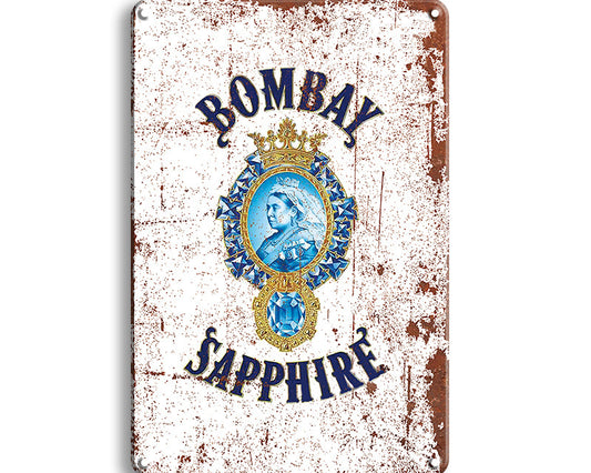 Metalen wandbord | Bombay Sapphire |