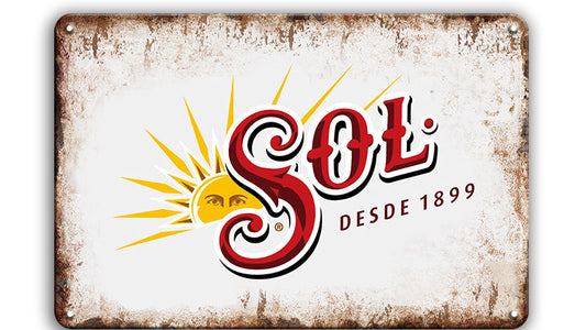 Metalen wandbord | Sol | Desde 1899 |
