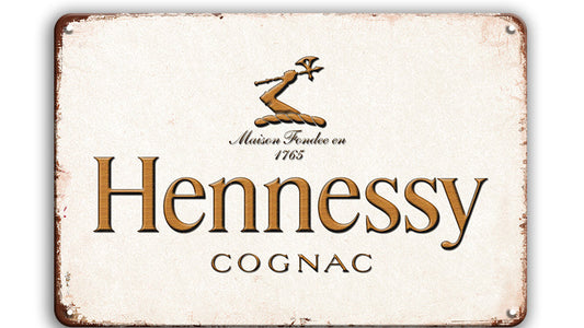 Metalen wandbord | Hennessy |