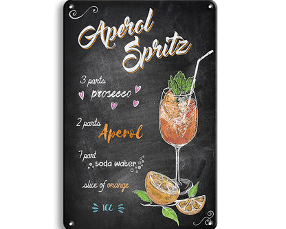 Metalen wandbord | Aperol Spritz #3 |