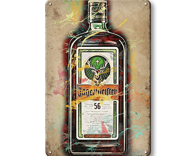 Metalen wandbord | Jägermeister 56 |