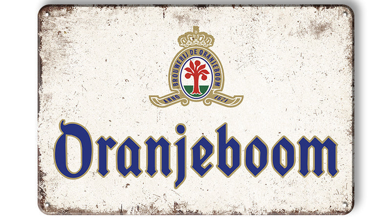 Metalen wandbord | Oranjeboom |