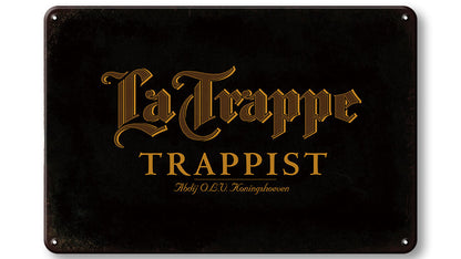 Metalen wandbord | La Trappe Trappist |