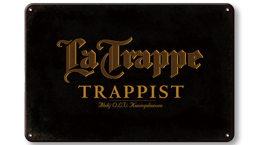 Metalen wandbord | La Trappe Trappist |