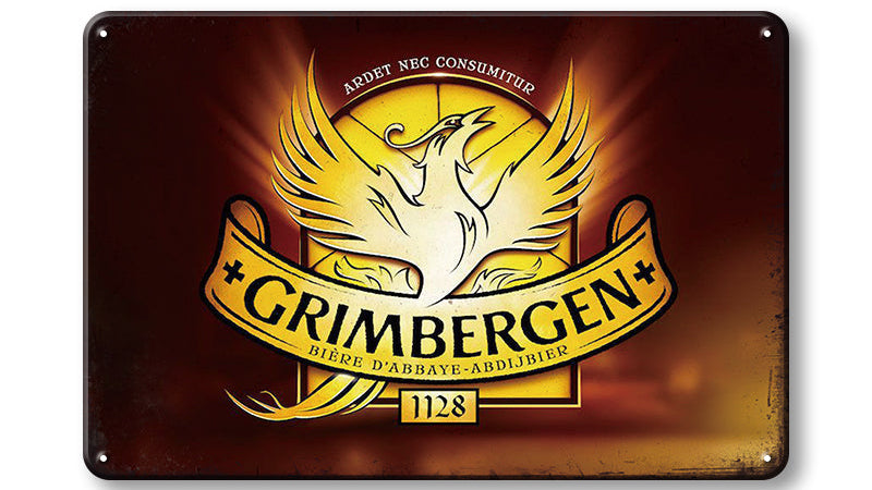 Metalen wandbord | Grimbergen |