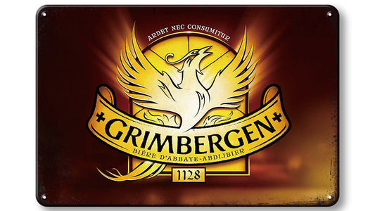 Metalen wandbord | Grimbergen |
