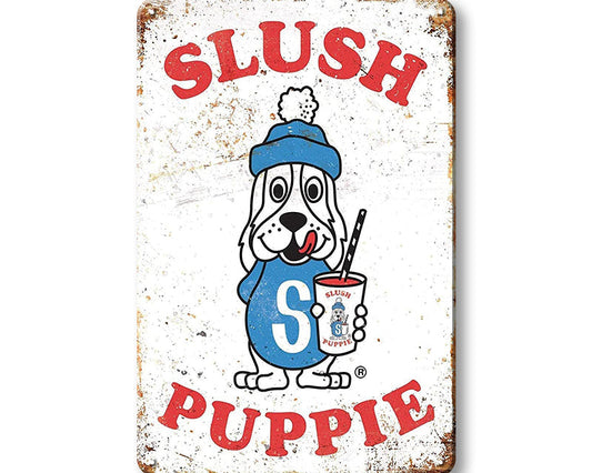Metalen wandbord | Slush Puppie |