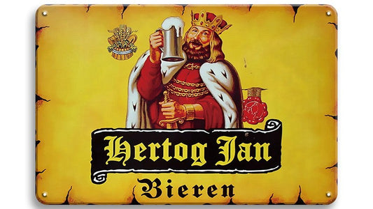 Metalen wandbord | Hertog Jan | Bieren |