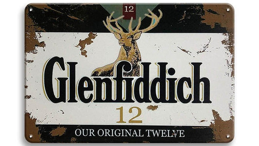 Metalen wandbord | Glenfiddich 12 |
