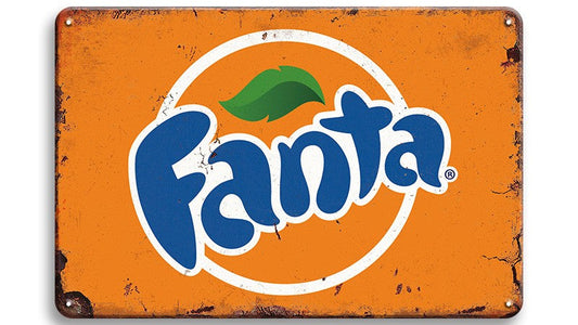 Metalen wandbord | Fanta |