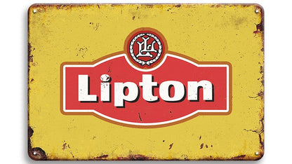 Metalen wandbord | Lipton |