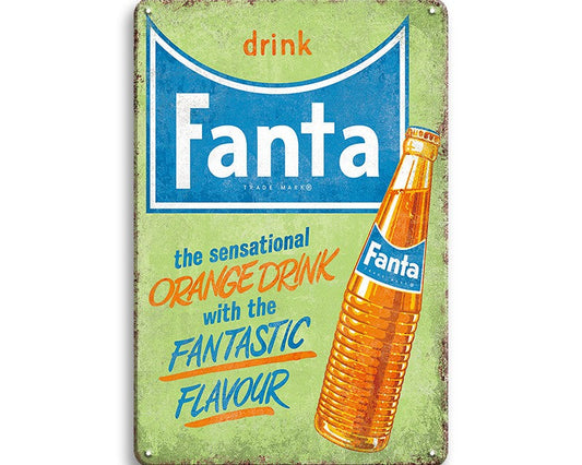 Metalen wandbord | Fanta drink #2 |