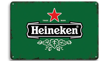 Metalen wandbord | Heineken | Trade mark |