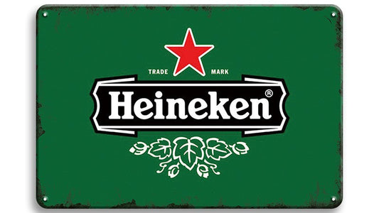 Metalen wandbord | Heineken | Trade mark |