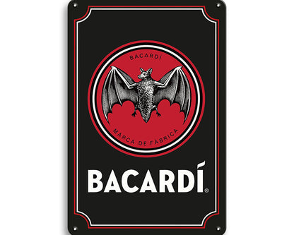 Metalen wandbord | Bacardi | Marca De Fábrica |