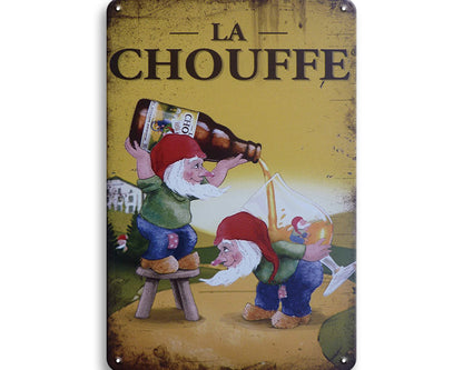 Metalen wandbord | La Chouffe |