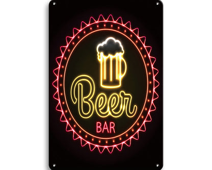 Metalen wandbord | Beer bar |