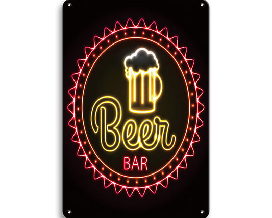 Metalen wandbord | Beer bar |