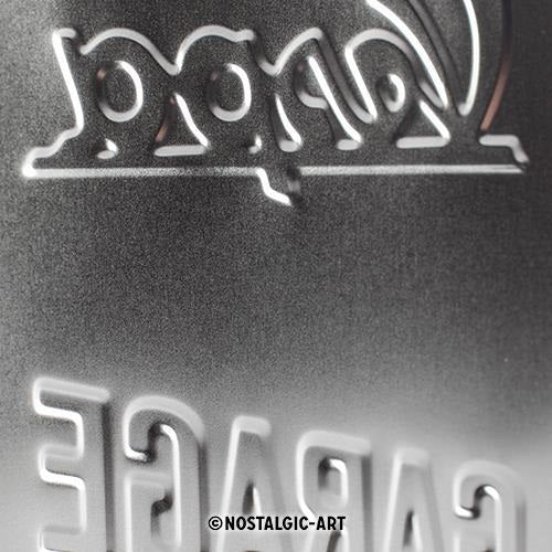 Metalen wandbord | Vespa garage | 20x15cm |