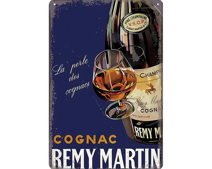 Metalen wandbord | Remy Martin cognac |