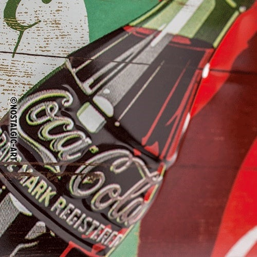 Metalen wandbord | Coca Cola bottle | 20x30cm |