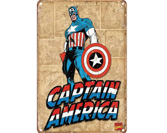 Metalen wandbord | Captain America |