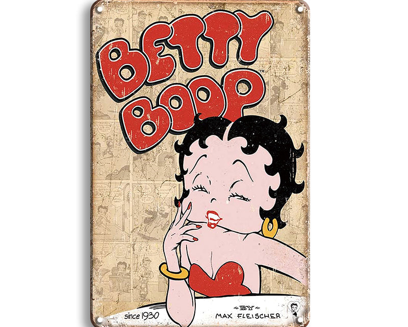 Metalen wandbord | Betty Boop |