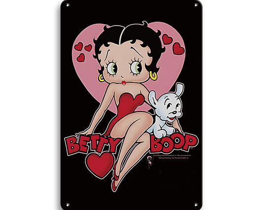 Metalen wandbord | Betty Boop |