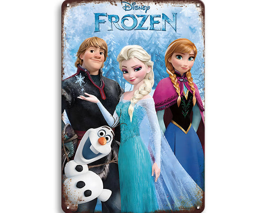 Metalen wandbord | Disney Frozen |