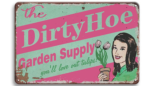 Metalen wandbord | The DirtyHoe |