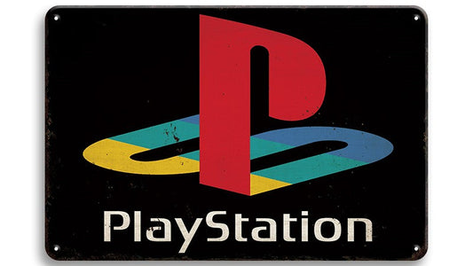 Metalen wandbord | Playstation |