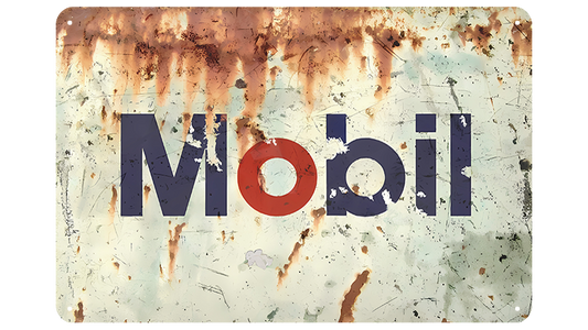 Metalen wandbord | Mobil |