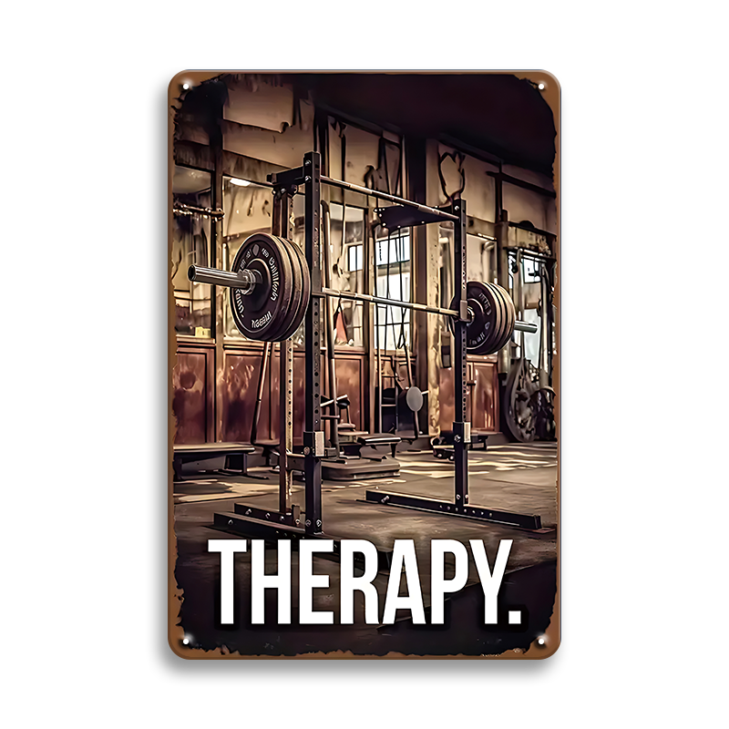 Metalen wandbord | Therapy |