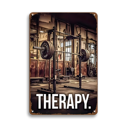 Metalen wandbord | Therapy |