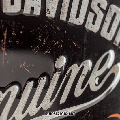 Metalen wandbord | Harley-Davidson garage | 30x20cm |