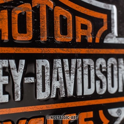 Metalen wandbord | Harley-Davidson parking only | 30x20cm |