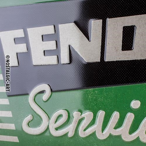 Metalen wandbord | Fendt service | 20x30cm |